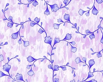 Hootie Patootie - Garden Vines - Berry Cream by P&B Textiles - 100% Cotton Fabrics