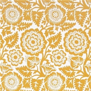 1/2 YARD OOP Modernist by Joel Dewberry Block Print Blossom Honey, cotton quilting fabric
