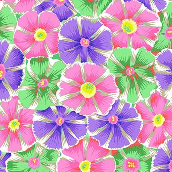US tariffs PAID ( DHL Service ) - Kaffe Fassett Collective August 2021 Pinwheels Sprout - cotton fabric