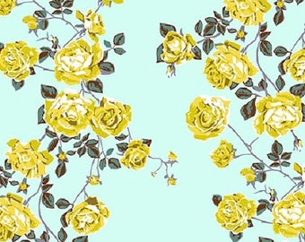 OOP - Anna Maria Horner Love Always Social Climber in Ice cotton fabric