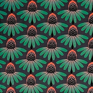 US tariffs PAID ( DHL Service ) - Love Always - Anna Maria Horner - Echinacea in Dim cotton fabric