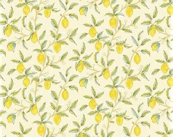 OOP ORKNEY Lemon Tree - PWWM047.LINEN The Original Morris & Co. Cotton Fabric