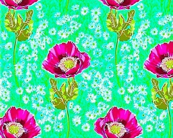 OOP Bright Eyes Bossy in Meadow Cotton Fabric by Anna Maria Horner