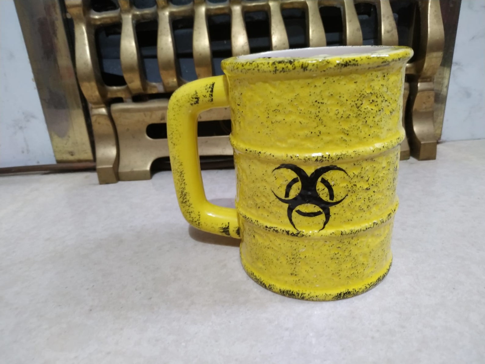 Toxic Waste Coffee Tea Mug Cup Bio Hazard Barrel Zombie 12.5cm Etsy
