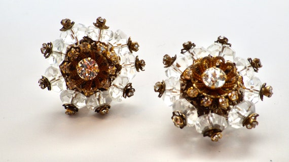 Miriam haskell clip earrings clearance