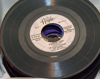 Lot of Vintage 45 RPM Records (44 records)