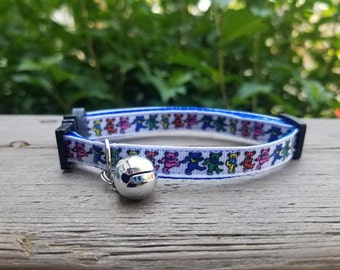grateful dead cat collar