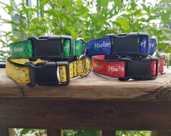 hufflepuff cat collar