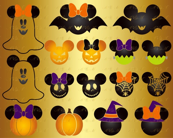 Download 60% OFF Halloween Mickey SVG Minnie Bow Silhouette Mouse ...