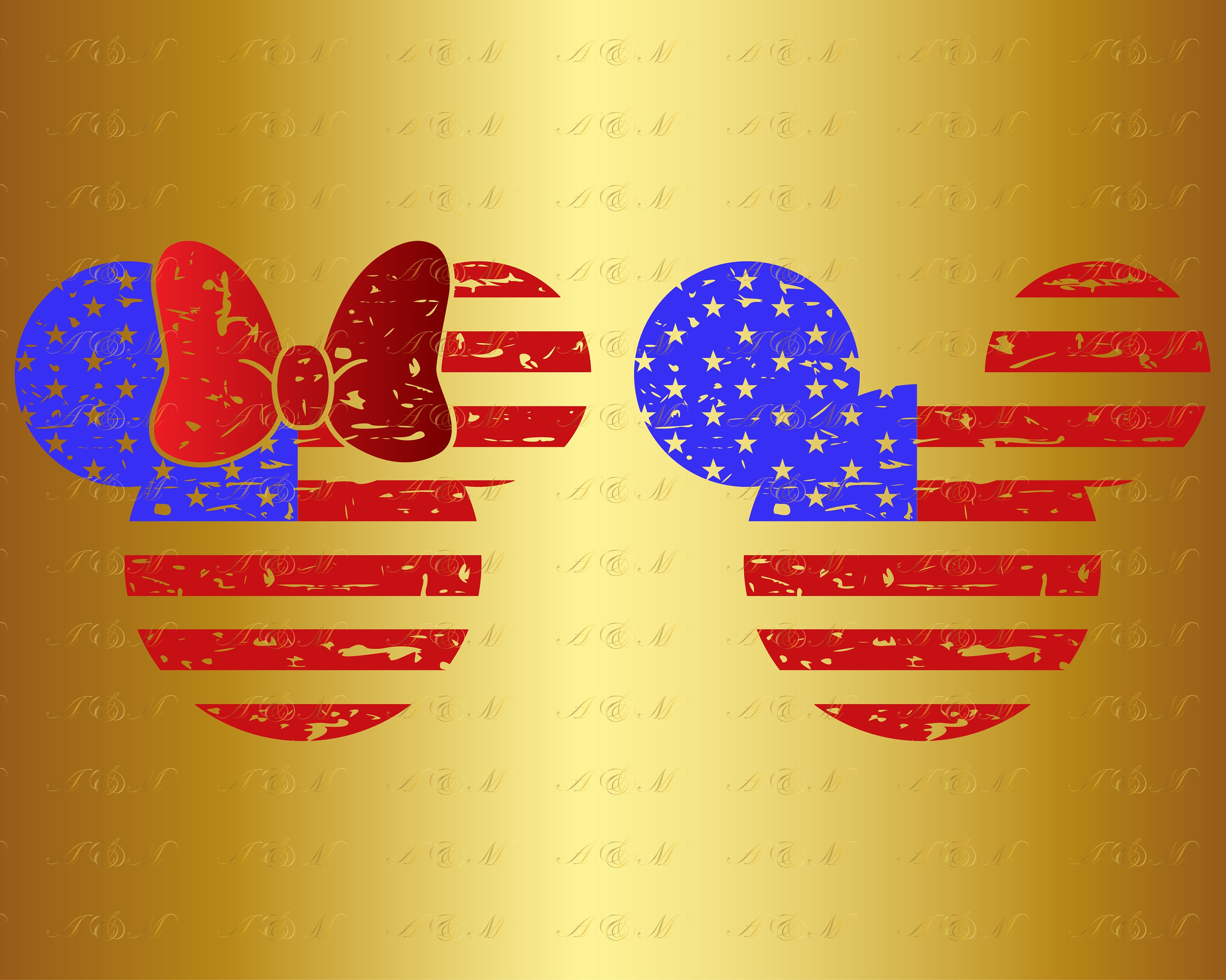 Download 60% OFF Mouse 4th of July Flag Grunge SVG Distressed ...