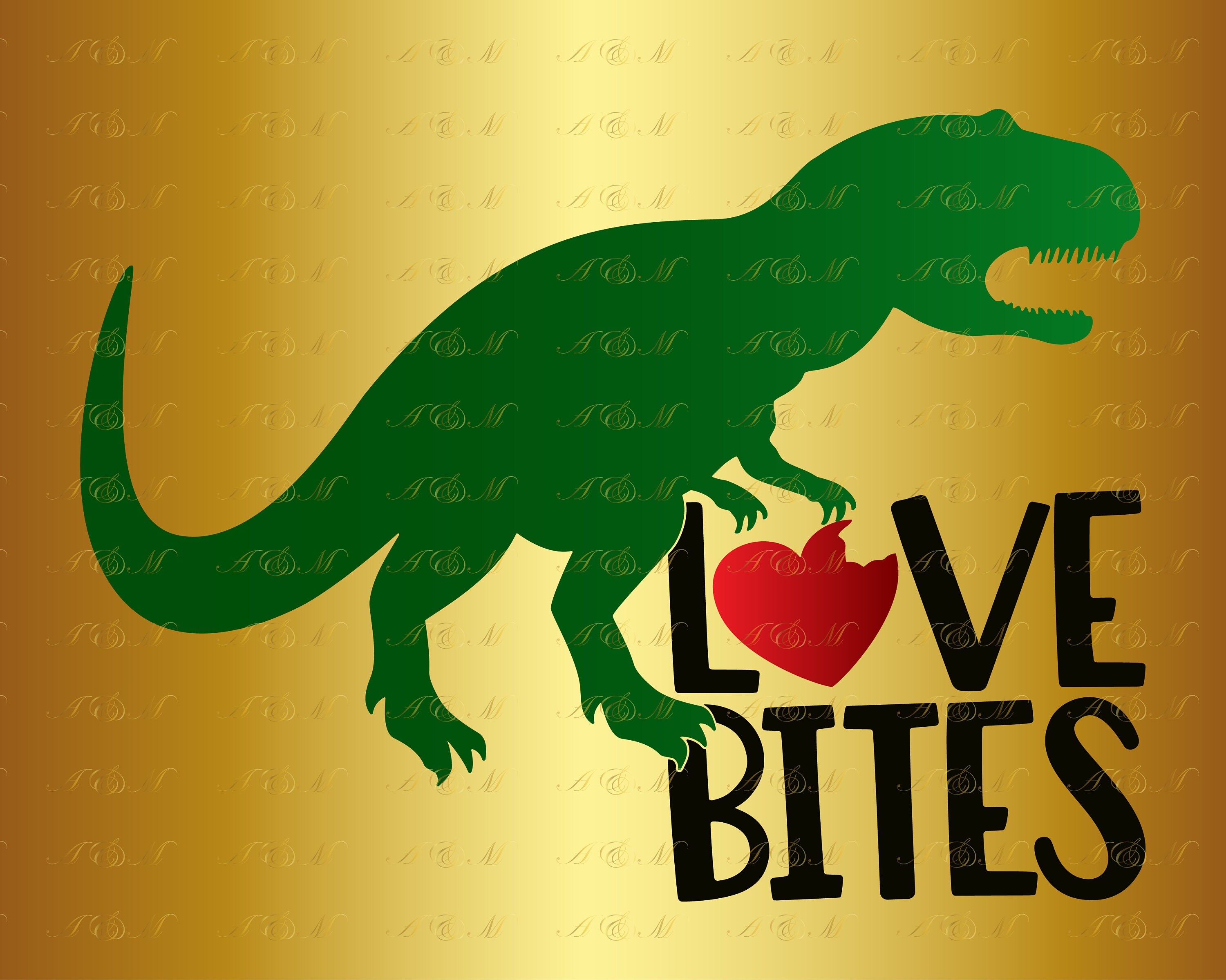 60 Off Love Bites Svg Dinosaur Silhouette Valentine S Day Etsy