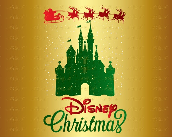 Download Free 60 Off Merry Christmas Svg Disney Castle Clipart Disneyland Etsy SVG DXF Cut File