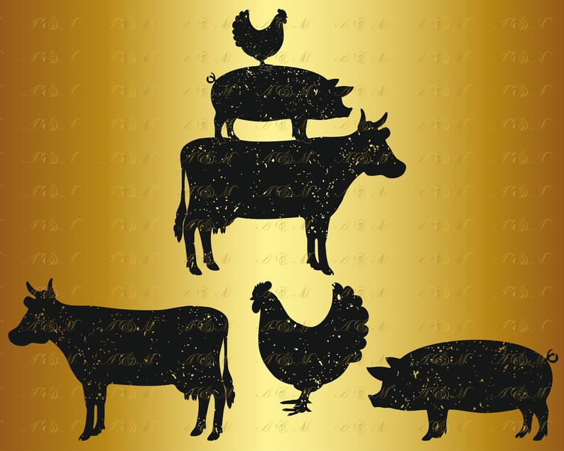 Download 60 Off Farmhouse Svg Grunge Svg Farm Animal Svg Cow Print Etsy PSD Mockup Templates