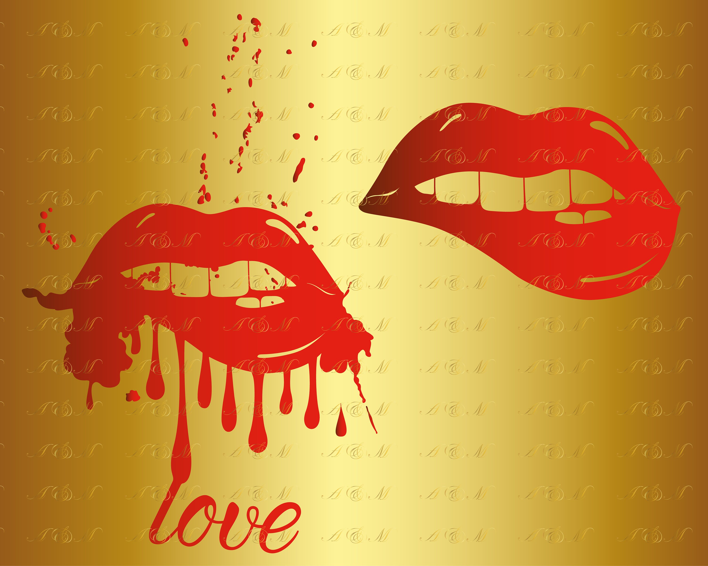 Free Free 281 Dripping Biting Lip Svg SVG PNG EPS DXF File