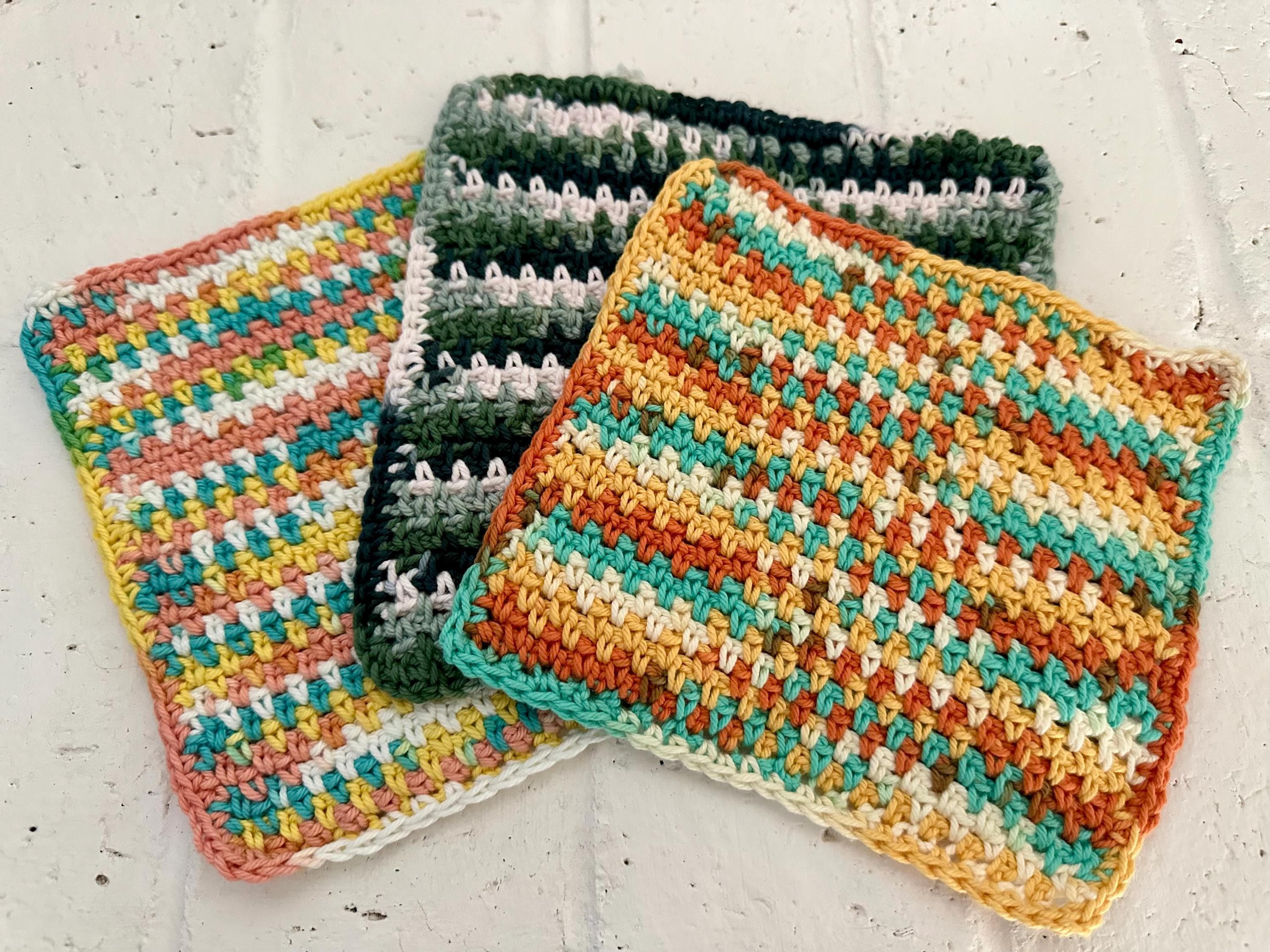 Pattern - Crochet Dishcloth for Beginners - Etsy