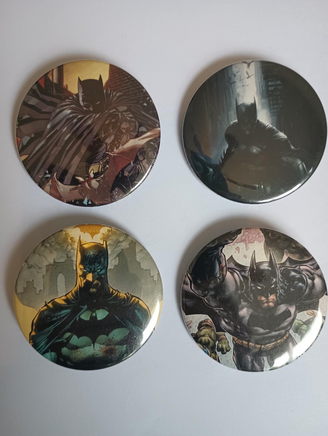 Batman Collector's 2 Inch Pin-back Button (4) - Etsy
