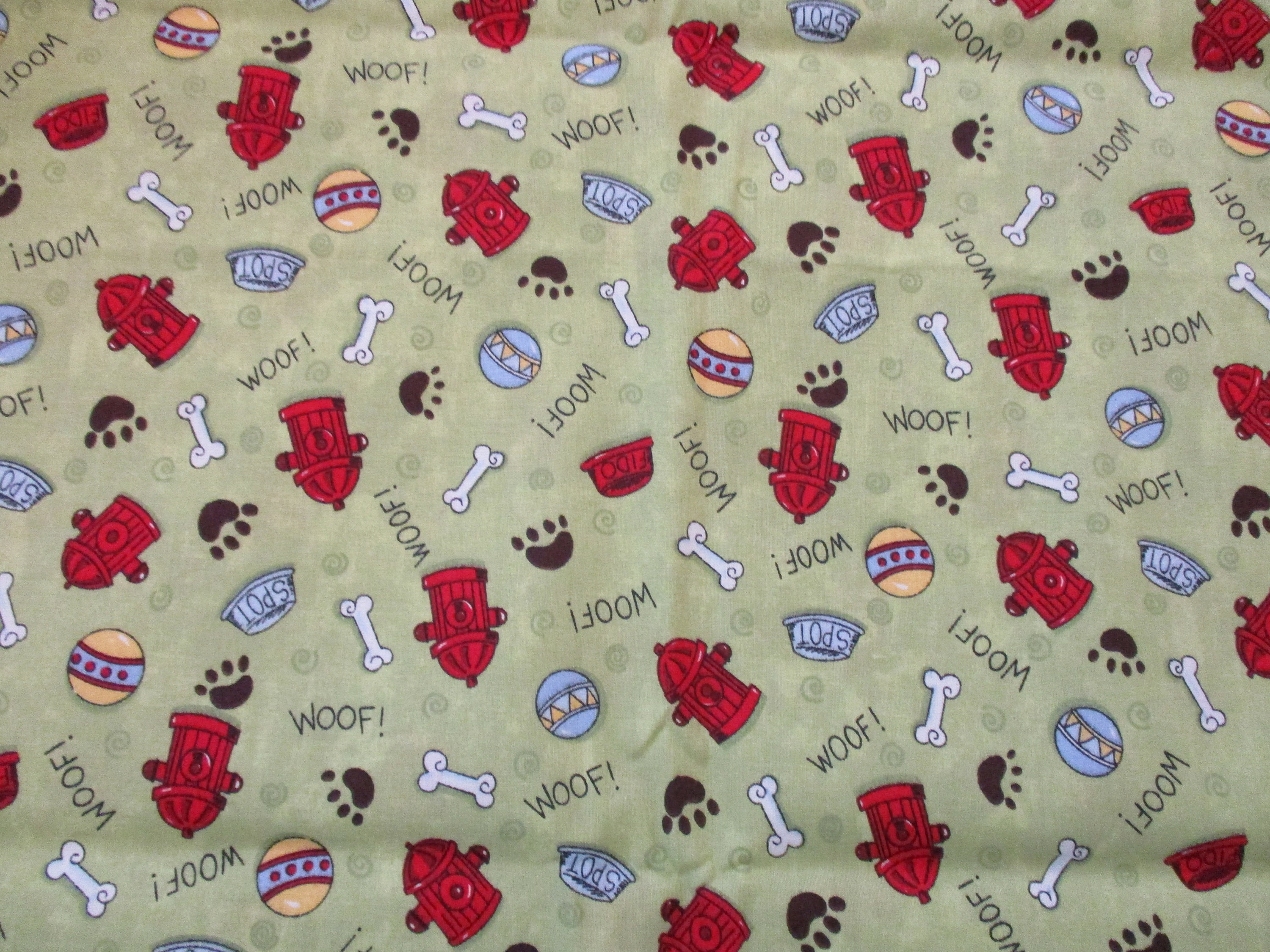 Dog Fabric Etsy