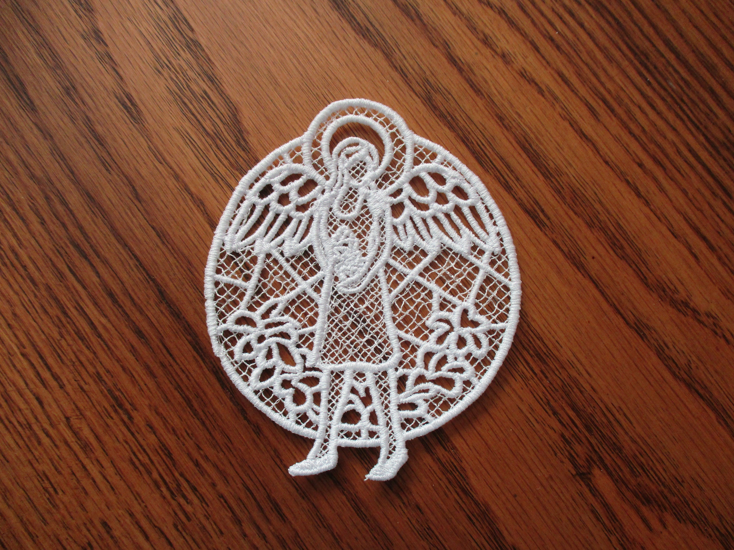 Angel Machine Embroidered Lace - Etsy