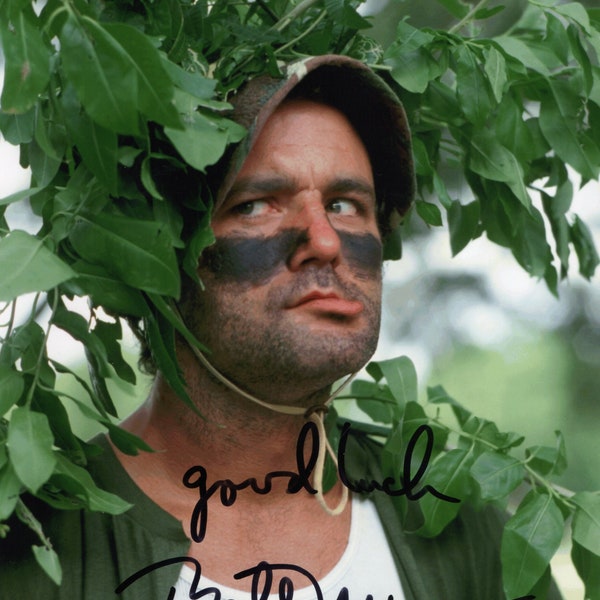 Limited Edition Bill Murray Caddyshack Signed Photograph + CERT PRINTED AUTOGRAPH