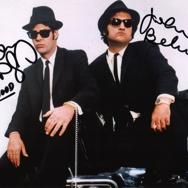 Limited Edition The Blues Brothers Signed Photograph + CERT PRINTED AUTOGRAPH