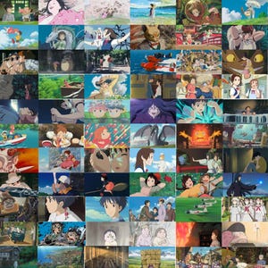 Oltre 350 poster dello Studio Ghibli / Stampe digitali / Poster della collezione Ultimate /