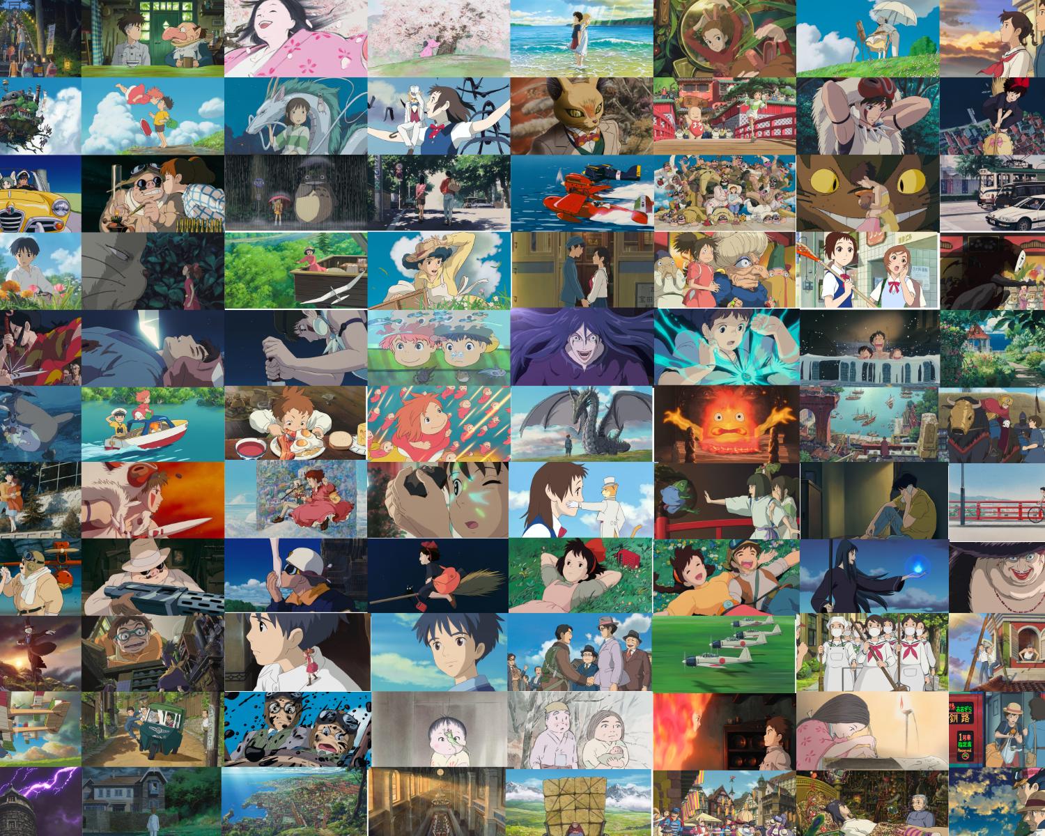 Ghibli wall art - Etsy 日本