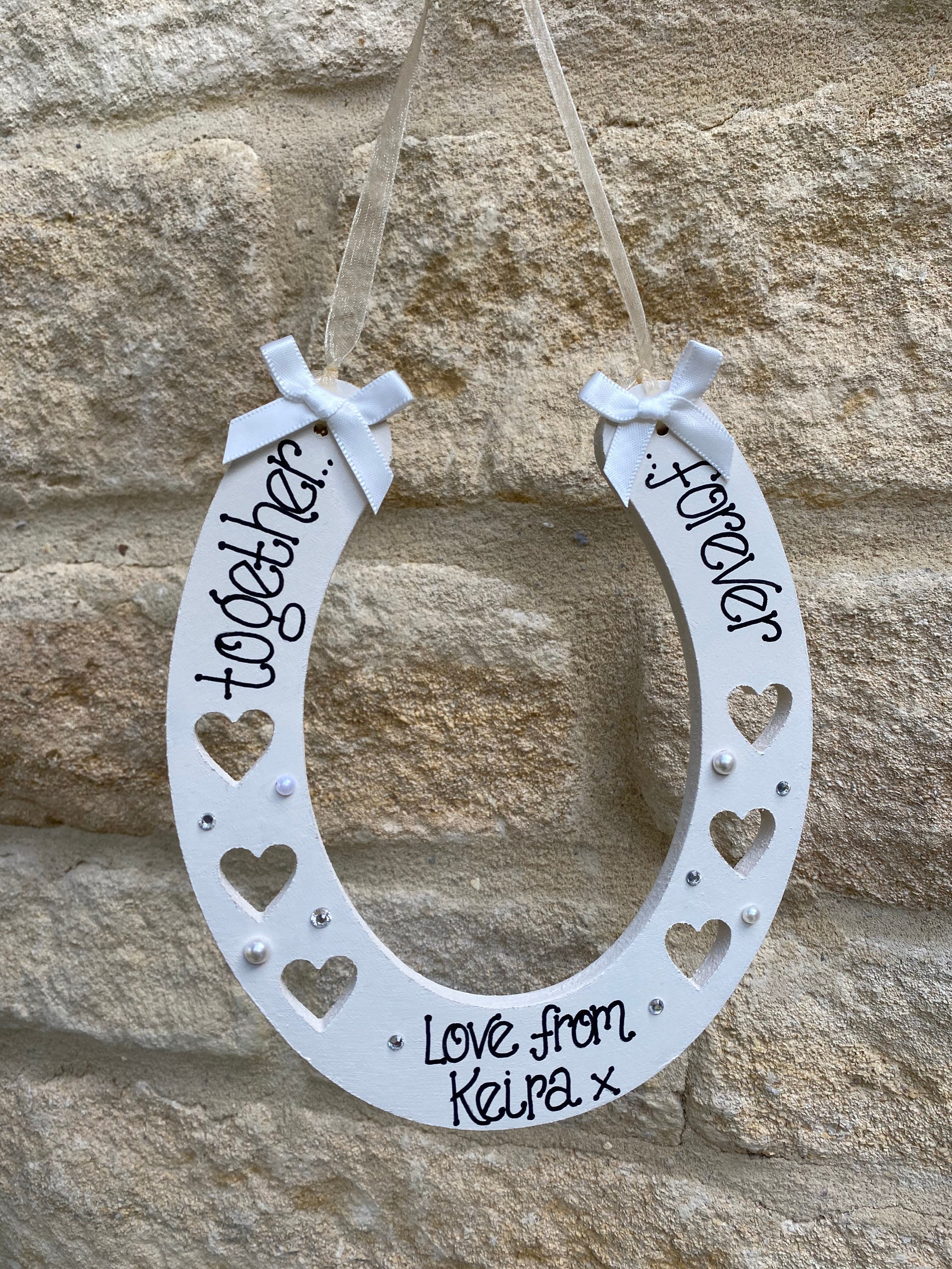 Wedding Horseshoe Etsy