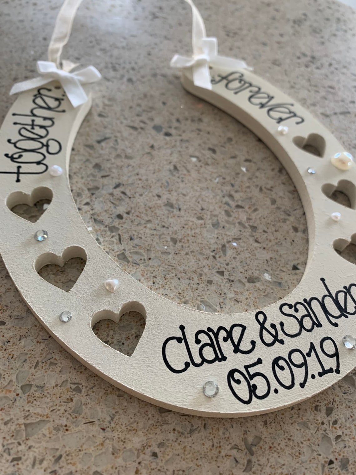 Wedding Horseshoe Etsy