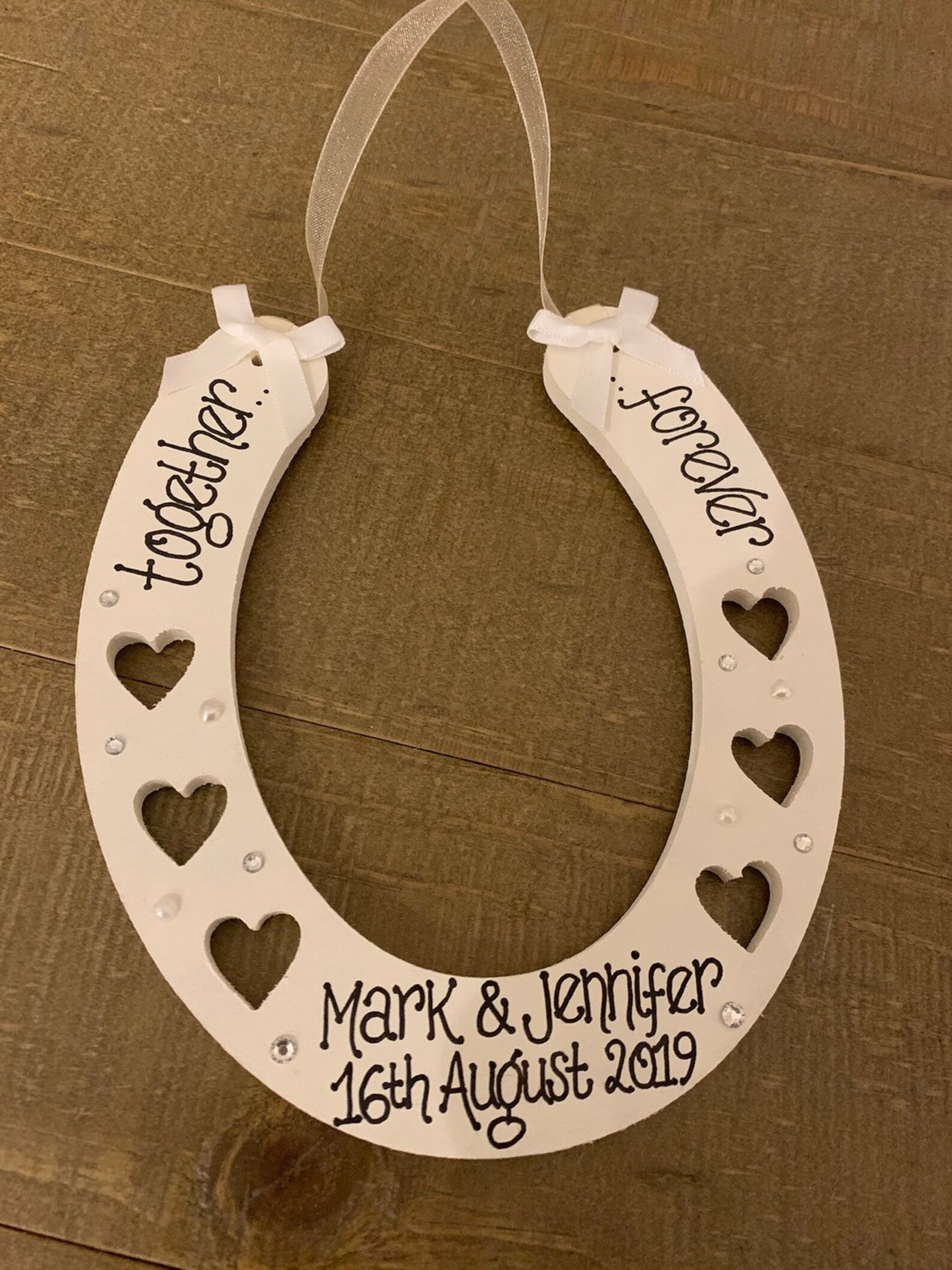 Wedding Horseshoe Etsy