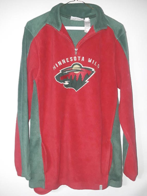 reebok minnesota wild hoodie