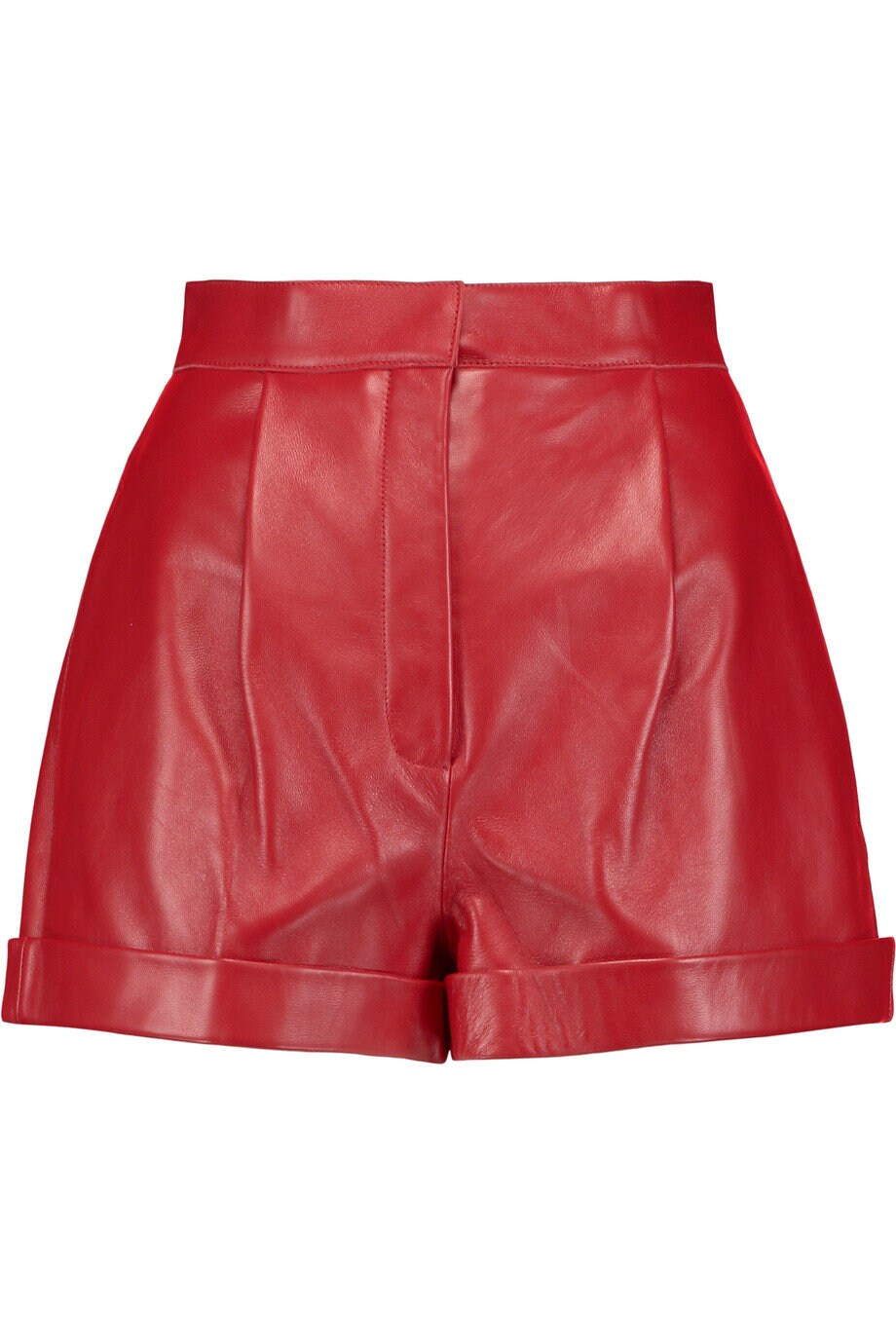 Women's Genuine Lambskin Leather Red 