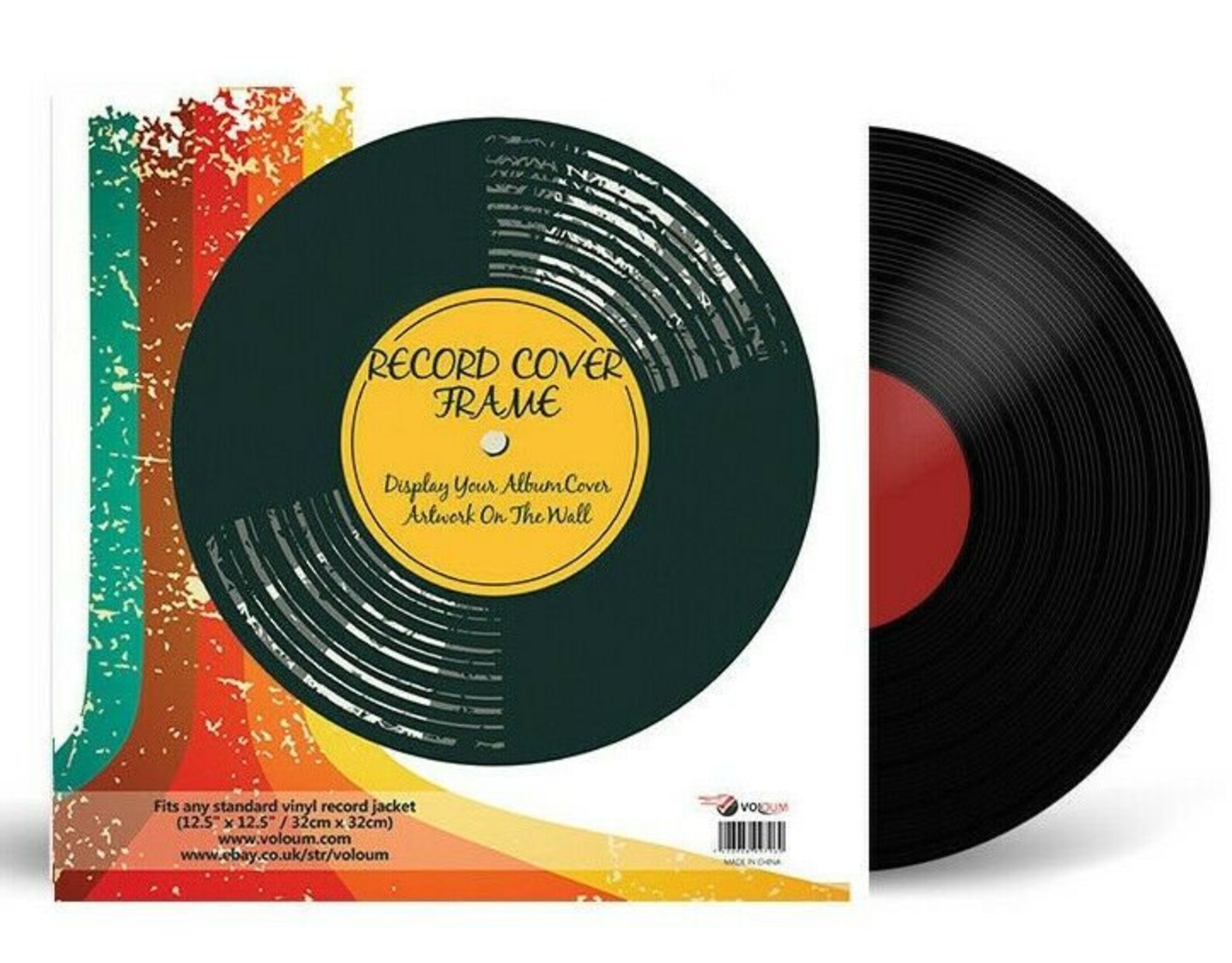 12 vinyl record frame wall album art display frame for Etsy