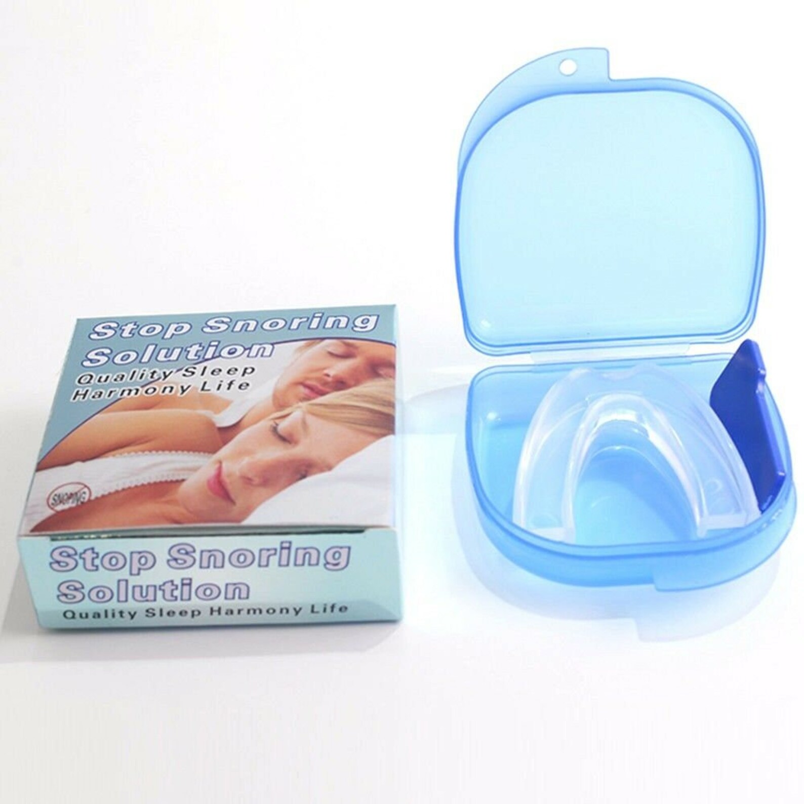 NHS Anti Snoring Mouth Guard Device Sleep Aid Stop Apnoea No Etsy