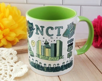 Caneca NCT - Stan Them (Onda 1) // Feita sob encomenda