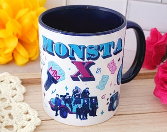 Caneca MonstaX - Stan Them (Wave 3) // Feito sob encomenda
