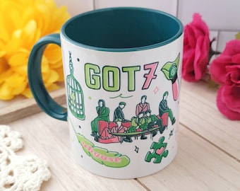 Caneca GOT7 - Stan Them (Wave 4) // Feito sob encomenda