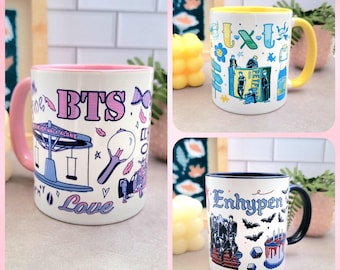 Canecas Kpop Stan Them // Feitas sob encomenda