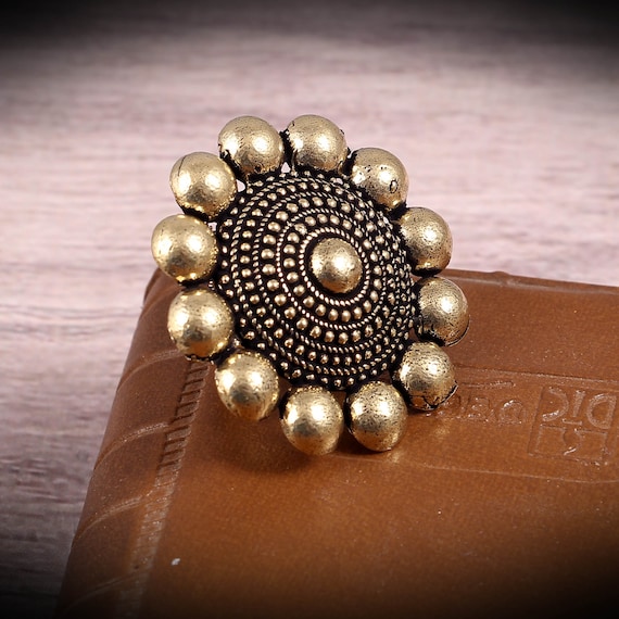latest gold Jodha ring design2023 || sone ki Jodha ring design|| gold Jodha  anguthi design - YouTube