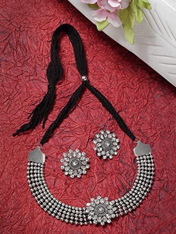 Alloy jewel cheap set silver