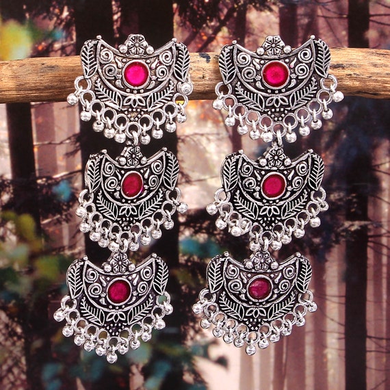 Beads Handmade Beaded Earrings at Rs 180/pair in Vadodara | ID:  2852000735873
