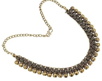Bollywood Oxidized Gold Plated Handmade 