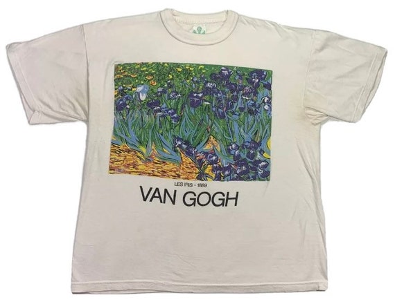 Womens Vintage Vincent Van Gogh Art Tee Medium/Lar