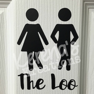 The Loo Bathroom Decal