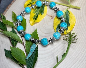 Pulsera de cuentas de cristal