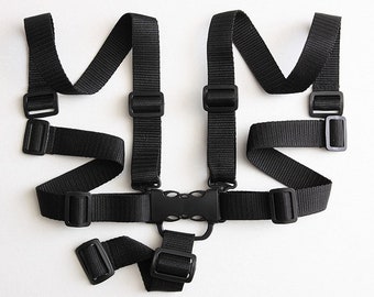 Bloom Fresco 5-point safety belts, Bloom Fresco replacement harness, Bloom Fresco 5-point safety straps, safety harness for Bloom Fresco.