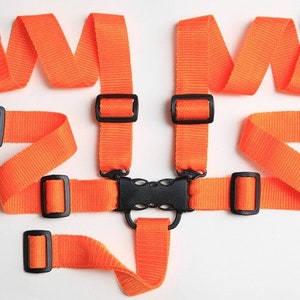 Brevi high chair 5-point safety belts, Chicco high chair replacement harness, Brevi high chair straps, safety harness for Chicco high chair.