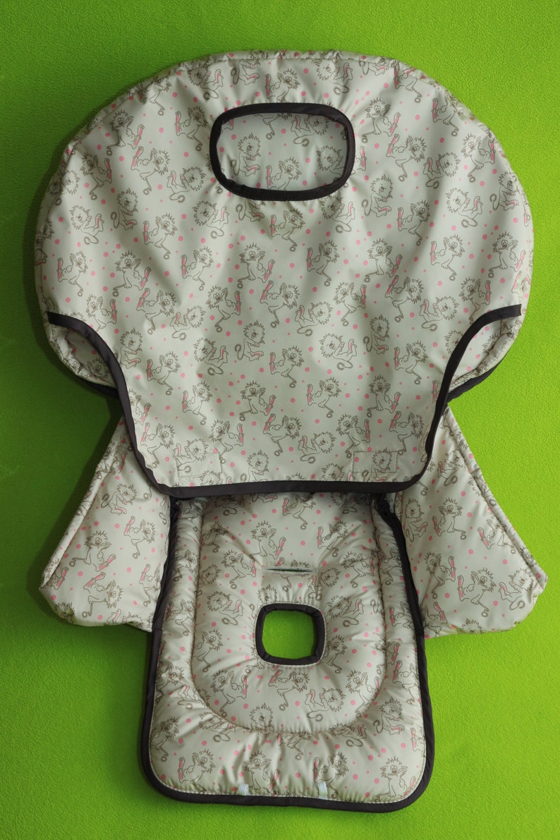 The Seat Pad Cover for High Chair Graco Contempo Etsy