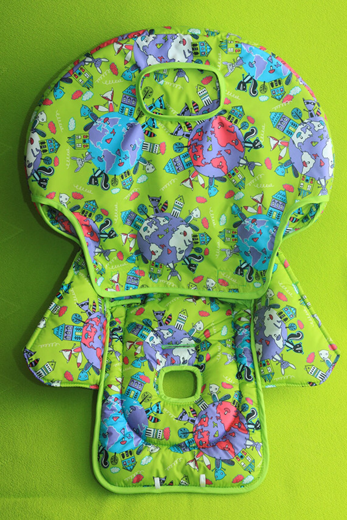 The seat pad cover for high chair Graco Contempo Etsy