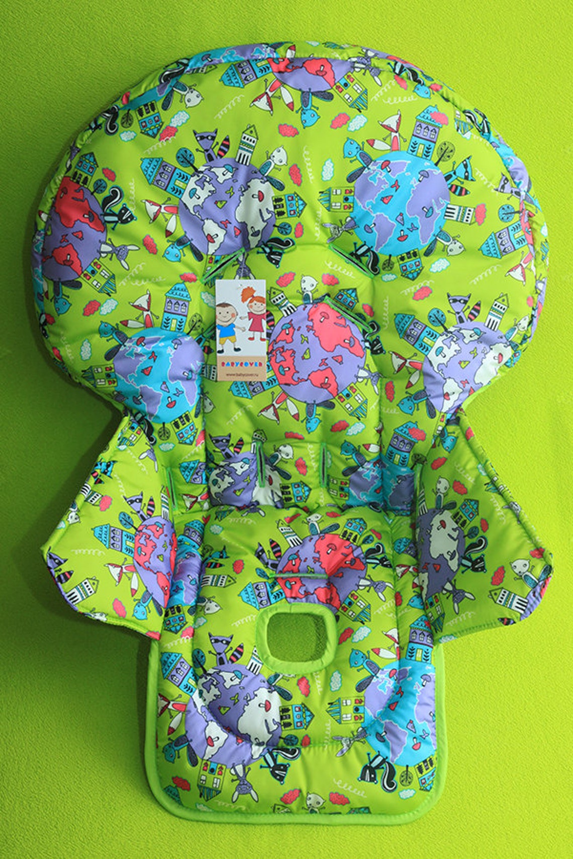 The seat pad cover for high chair Graco Contempo Etsy