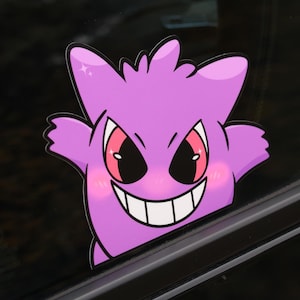 Spooky Boy Peeker Sticker I Car Sticker I Jdm Accessories I Cute Car Accessories